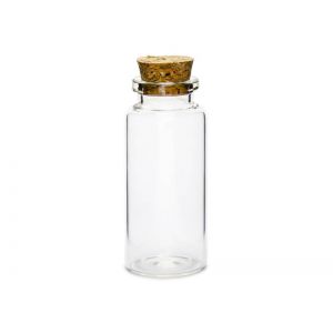 Buteleczka szklana z korkiem PartyDeco, 35ml