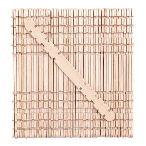 Patyczki kreatywne konstrukcyjne dpCraft naturalne 11.5cm, 50szt