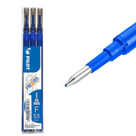 Wkład do Pióra kulkowego Pilot Frixion 0.5mm niebieski kulkowy - 2