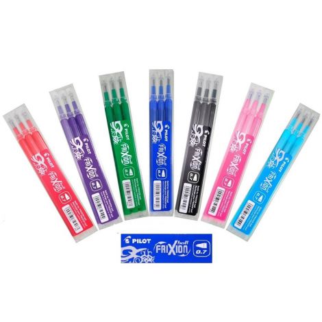 Wkład do Pióra kulkowego Pilot Frixion 0.5mm niebieski kulkowy - 3