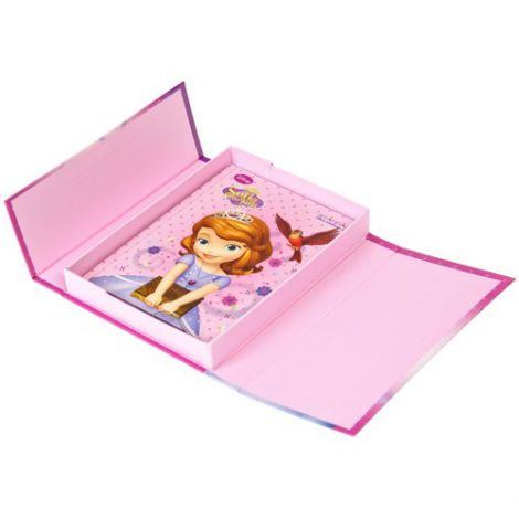 Pamiętnik Starpak w pudełku z kłódką Księżniczka Sofia 20x14,5cm - 4