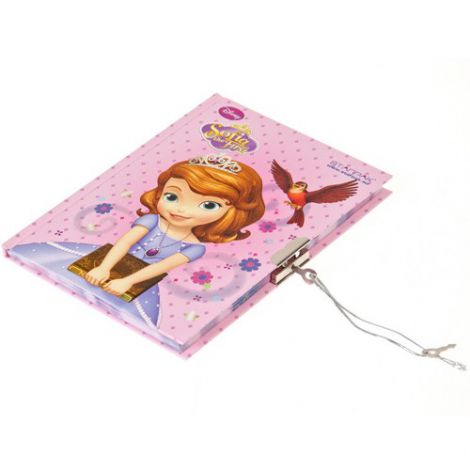 Pamiętnik Starpak w pudełku z kłódką Księżniczka Sofia 20x14,5cm - 5