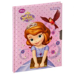 Pamiętnik Starpak w pudełku z kłódką Księżniczka Sofia 20x14,5cm