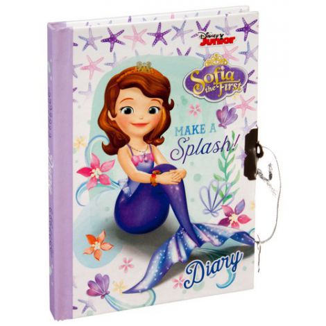 Pamiętnik Starpak w pudełku z kłódką Księżniczka Sofia 17x12,5cm - 4