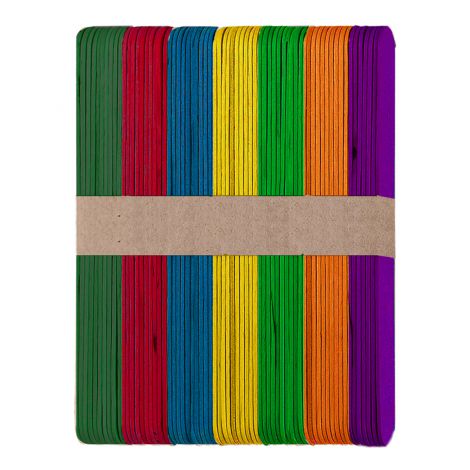 Patyczki kreatywne dpCraft Jumbo kolorowe 14.8cm, 60szt
