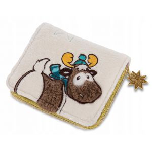Portfel Nici 12x9.5cm, pluszowy Renifer Reny