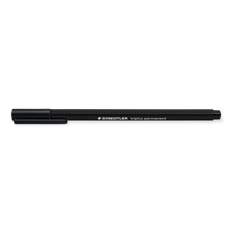 Cienkopis permanentny Staedtler Triplus, trójkątny, 0.3mm, czarny