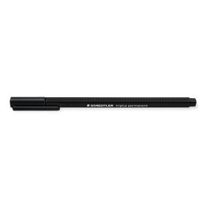 Cienkopis permanentny Staedtler Triplus, trójkątny, 0.3mm, czarny
