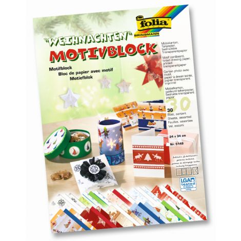 Blok z motywami Folia Święta II