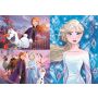 Puzzle Clementoni 3x48el Supercolor Frozen 2 - 3