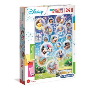 Puzzle Clementoni Maxi 24el Supercolor Disney Classic