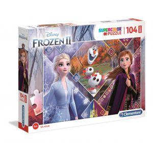 Puzzle Clementoni Maxi 104el Supercolor Frozen 2