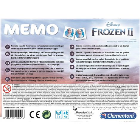 Memo Clementoni Frozen 2 - 3