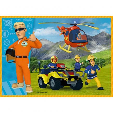 Puzzle Trefl 4W1 Strażak Sam - 4