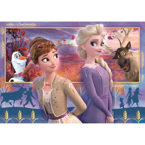 Puzzle Clementoni 60el Supercolor Frozen 2 - 2