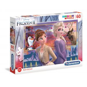 Puzzle Clementoni 60el Supercolor Frozen 2