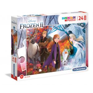 Puzzle Clementoni Maxi 24el Supercolor Frozen 2