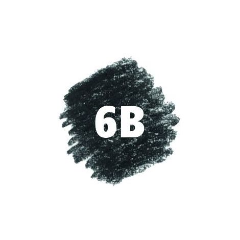 Ołówek Staedtler Mars Lumograph black, sześciokątny 6B - 3
