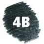 Ołówek Staedtler Mars Lumograph black, sześciokątny 4B - 4