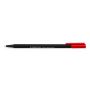 Cienkopis permanentny Staedtler Triplus, trójkątny, 0.3mm, czerwony - 3