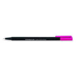 Cienkopis permanentny Staedtler Triplus, trójkątny, 0.3mm, różowy