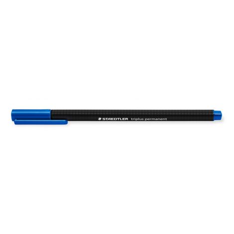 Cienkopis permanentny Staedtler Triplus, trójkątny, 0.3mm, niebieski