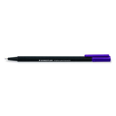 Cienkopis permanentny Staedtler Triplus, trójkątny, 0.3mm, fioletowy