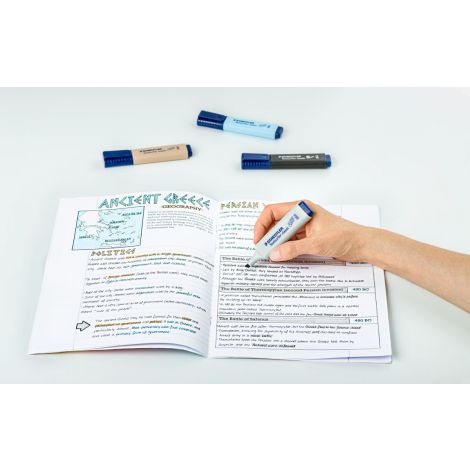 Zakreślacz Staedtler Classic Colors, błękitny pastelowy - 5