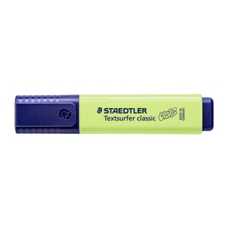 Zakreślacz Staedtler Classic Colors, limonkowy pastelowy - 2