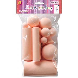 Zestaw piankowy Aliga 15szt