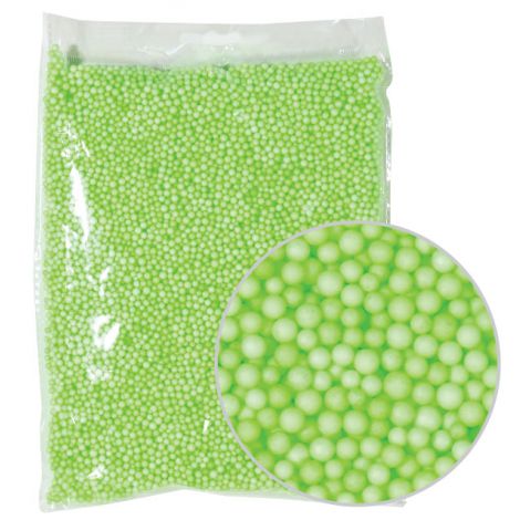 Kulki styropianowe Aliga 4mm 10g, Zielone