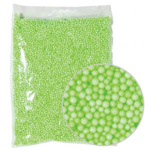 Kulki styropianowe Aliga 4mm 10g, Zielone