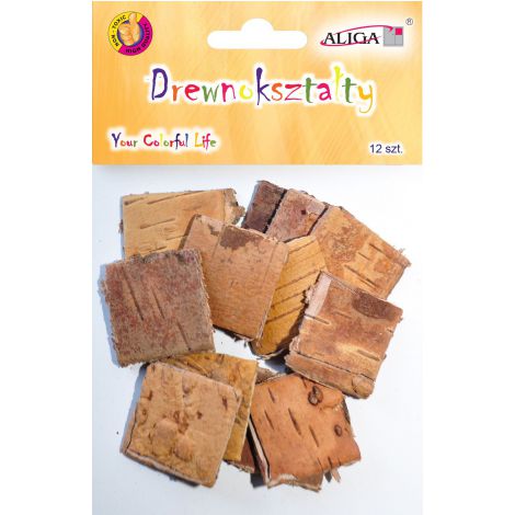Drewnokształty Aliga 3,3cm, 12szt