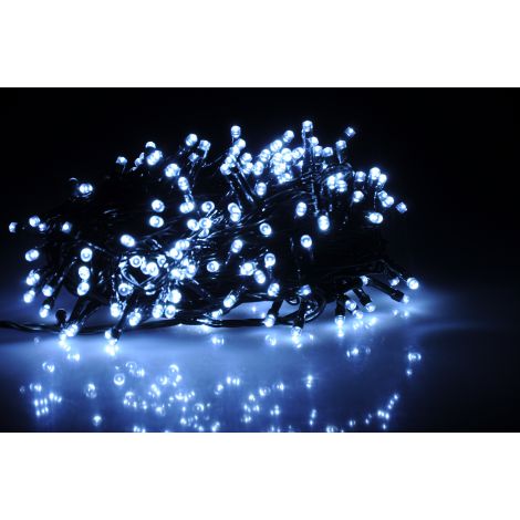 Lampki LED-202 Aliga Białe zimne, 200szt