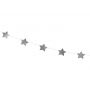 Girlanda Gwiazdki, 3,6m, srebrny - 3