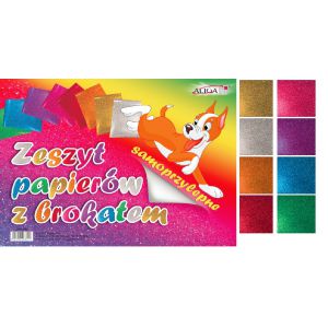 Papier samoprzylepny Aliga kolorowy 17x25cm/8/250g