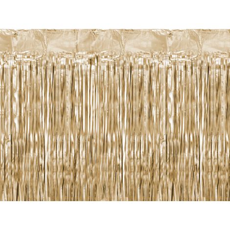 Kurtyna Party, złota, 90 x 250cm