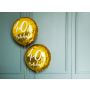 Balon foliowy 40th Birthday, złoty, 45cm - 6