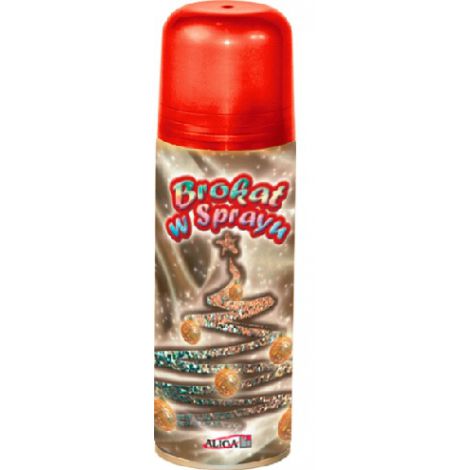 Brokat w sprayu Aliga 250ml, Czerwony
