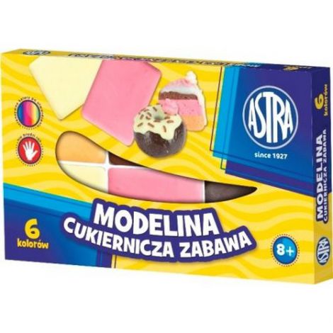 Modelina Astra cukiernicza, 6 kolorów
