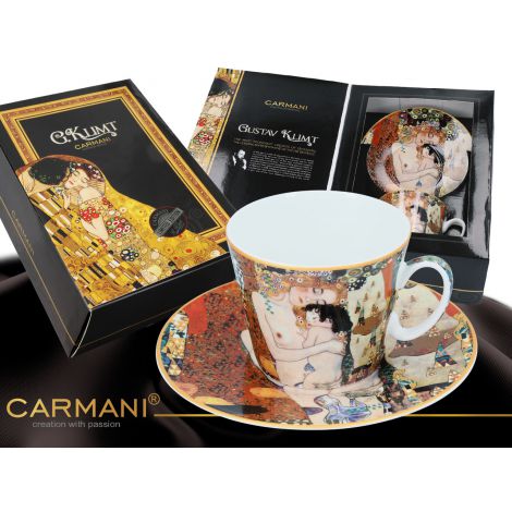 Filiżanka Carmani 250ml ze spodkiem - G. Klimt, Macierzyństwo