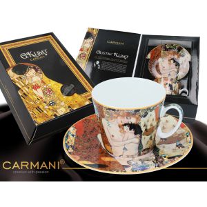 Filiżanka Carmani 250ml ze spodkiem - G. Klimt, Macierzyństwo
