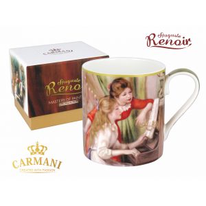 Kubek Carmani 330ml - A. Renoir, Dziewczęta przy pianinie