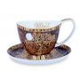 Filiżanka Carmani 260ml ze spodkiem Vanessa - G. Klimt, Drzewo - 3