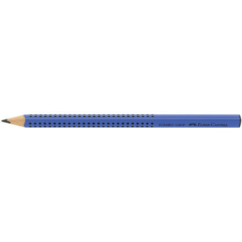 Ołówek Faber-Castell Jumbo Grip, B, niebieski