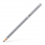 Ołówek Faber-Castell Jumbo Grip, B, srebrny - 5
