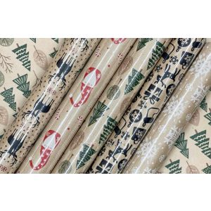 Papier prezentowy Kraft Neutral 2m x 70cm