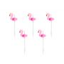 Świeczki urodzinowe Flamingi,  3 cm, 5 sztuk - 2