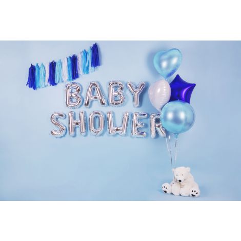 Balon foliowy Serce, 45cm, biały - 2