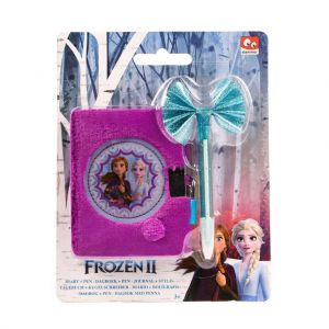 Pamiętnik pluszowy z długopisem Frozen II